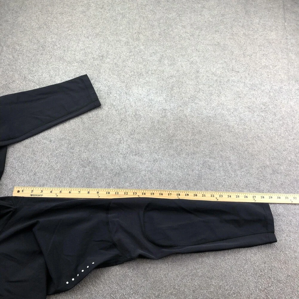 Nike Leggings Womens 2X Black Dri-FIT Compression Ankle Running Gym Athletic